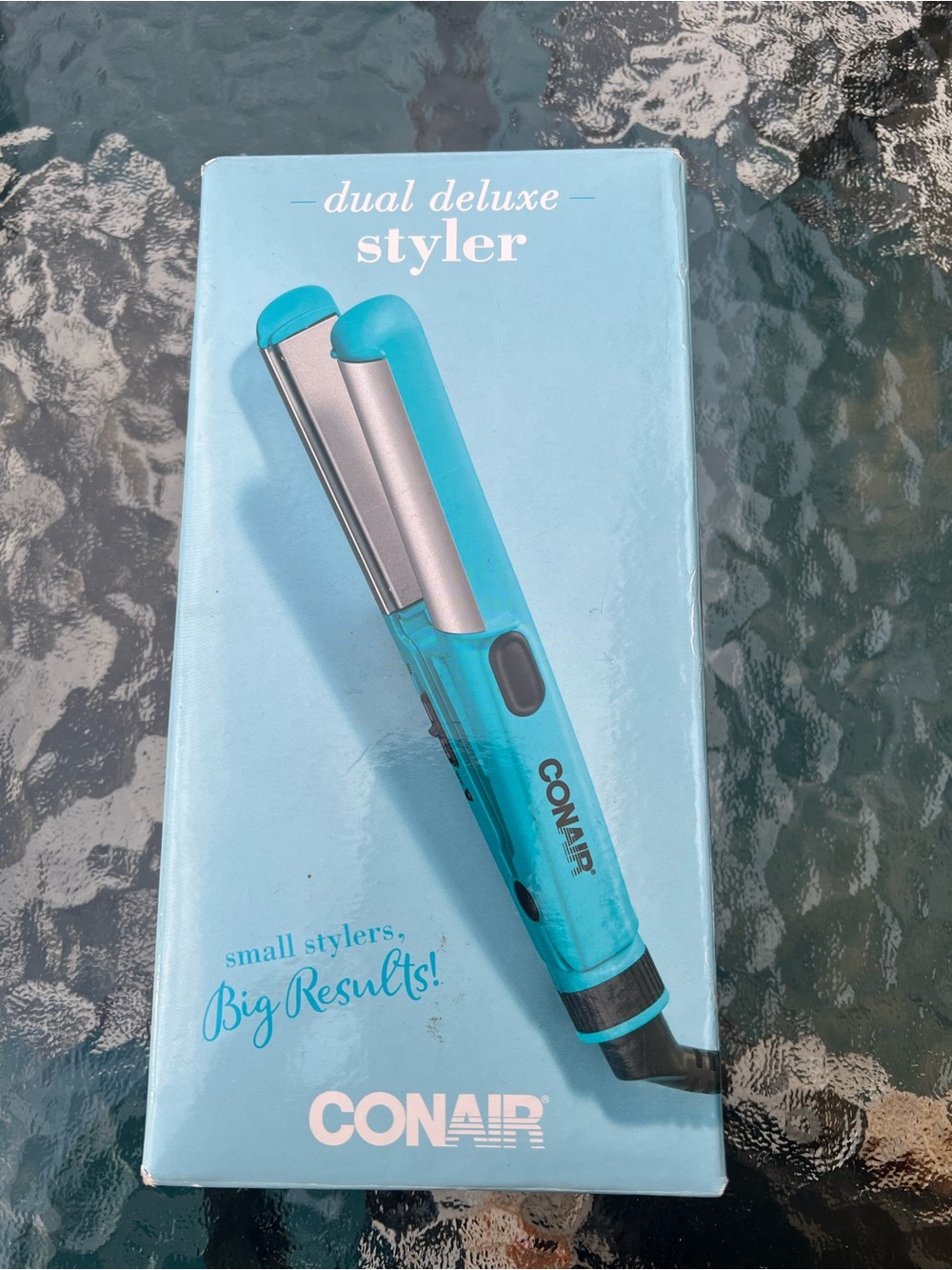 Conair Dual Deluxe Styler in Teal